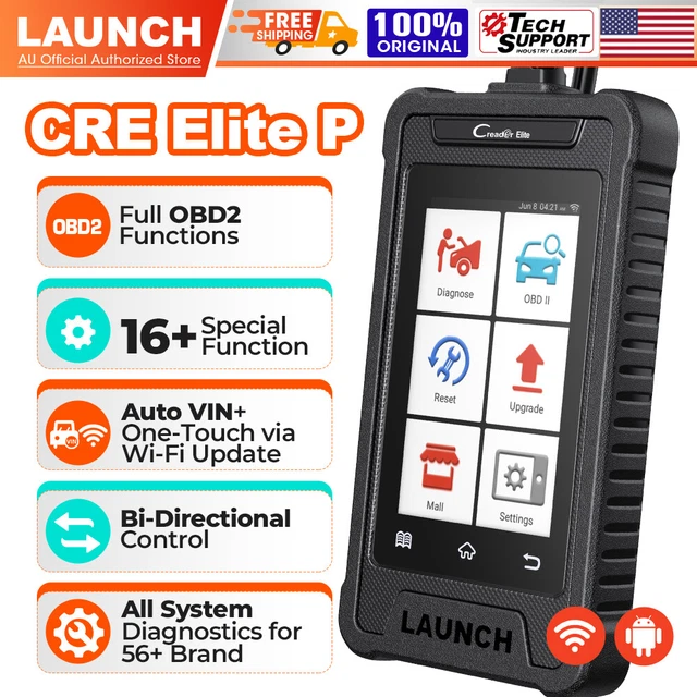 LAUNCH SCANNER CREP Bidirectional Scan Tool Full System Diagnostic