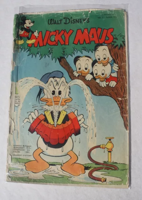 Original Walt Disney Micky Maus # 3 / 1953