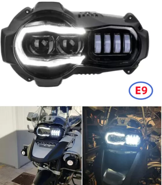 LED Scheinwerfer Für BMW R 1200 GS 2005-2012 / BMW R 1200 GS ADV mit E Zulassung