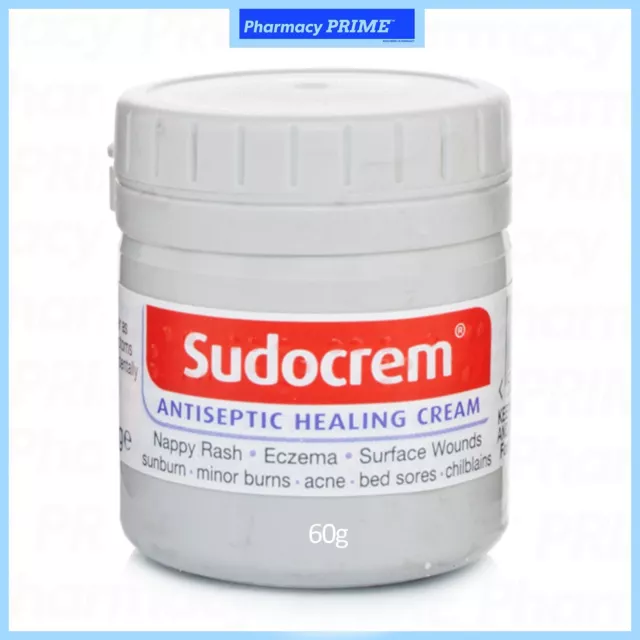 Sudocrem Antiseptic Healing Cream For Nappy Rash, Eczema & Surface Wound 60g