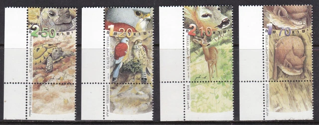 Israel, Fauna, Animals, Birds, Turtles MNH / 2001