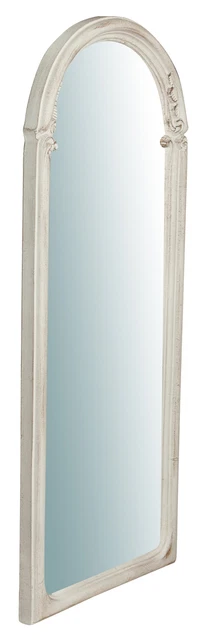 Sopraporta En Bois Blanc Vieilli – L57xPR6xH20 Cm – Fabrication Italienne