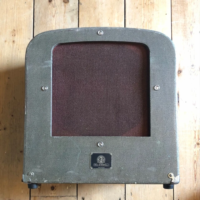 bell & howell Filmosound  1x12 extension cabinet - goodmans driver 1950's