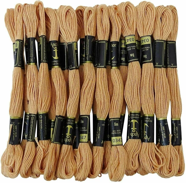ANCHOR STRANDED COTTON Threads Cross Stitch Sewing Hand Embroidery