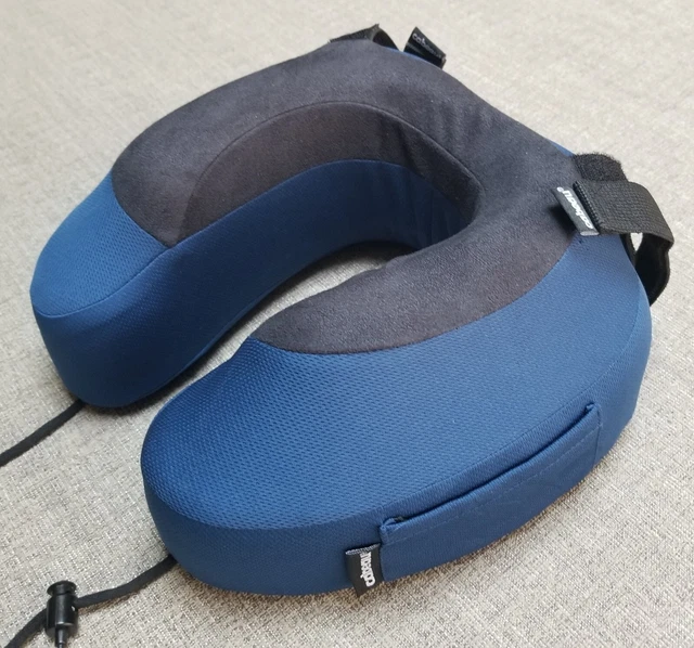 Blue Cabeau Classic Memory Foam Travel Neck Pillow
