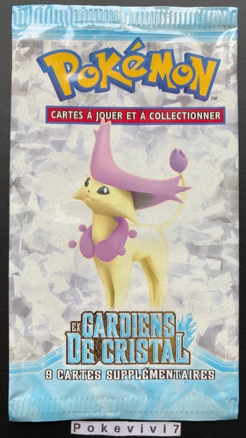BOOSTER Bloc EX Pokemon EX GARDIENS DE CRISTAL Vide / Empty / Open / NO CARDS !