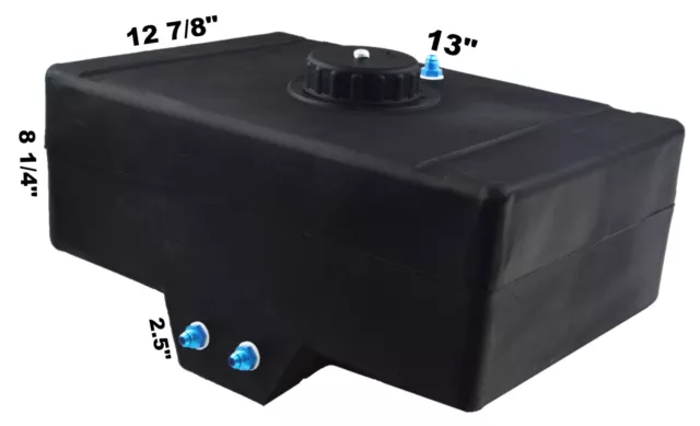 Racerdirect 5 Gallon Racing Fuel Cell With Sump Plastic Twist Off Cap