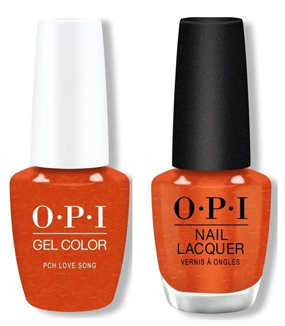 OPI - Gel & Lacquer Combo - GCN NLN PCH Love Song- HALLOWEEN COLOR
