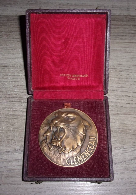 Presse-papiers Médaille De Table Bronze - Arts Et Métiers 81mm - Vintage