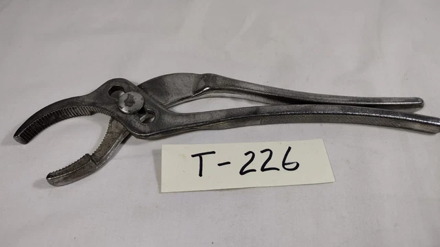 (226) Century Tool Co. Cannon Plug Adjustable Slip-Joint Pliers Vintage USA