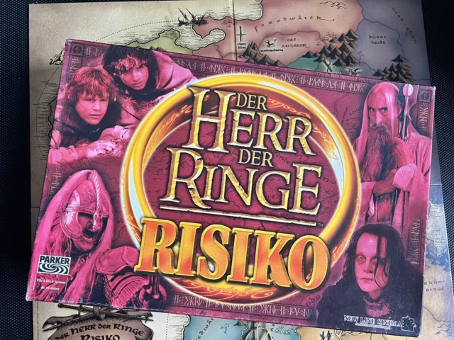 Parker Risk "Le Seigneur Des Anneaux"  Risiko “Der Herr Der Ringe”