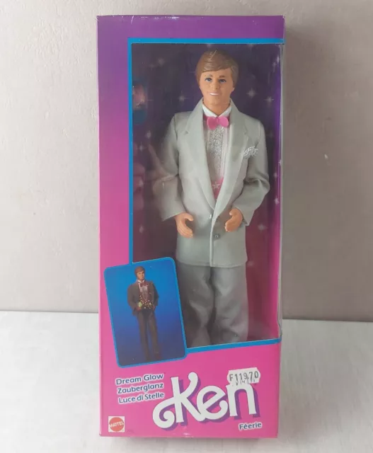 Ancienne Barbie / Ken, Dream Glow, 1985 Taiwan, Mattel, NRFB, ref. 2250