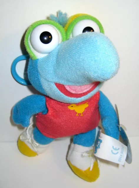 Muppet Babies BABY GONZO Beanie Plush Clip On Keychain 5” w Tag Toy Play Henson