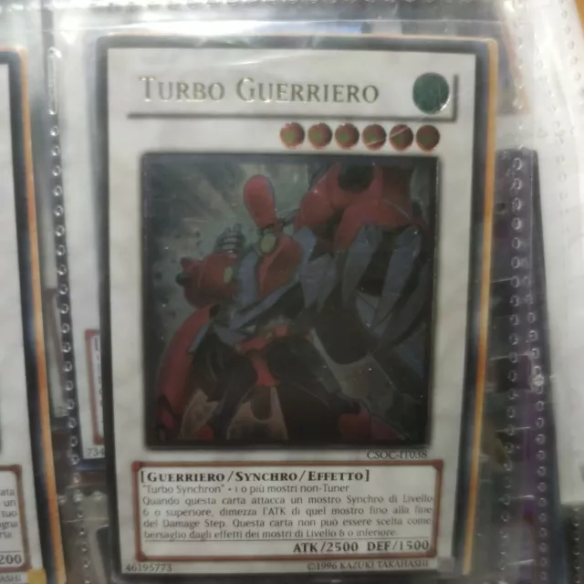 YU GI OH - Turbo Guerriero - CSOC - ULTIMATE - MINT