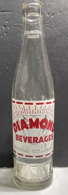 Diamond Beverages ACL Soda Bottle Beatrice Nebraska Dr Pepper Bottling 10oz