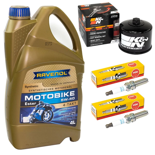 Pack Révision BMW R 1200 R K27 2007-2010 – Filtres à Huile, à Air, Bougies – Kit D'entretien Complet Mister Parts, Neuf