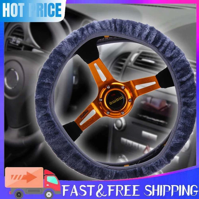 Car 3 pieces set Hand Brake & Gear Shift Cover Set & Steering Wheel Covers