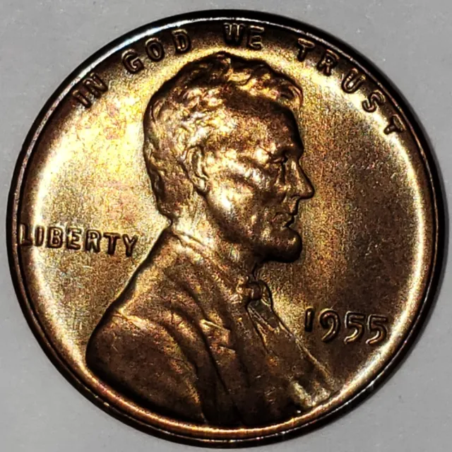 1955 Ddo Lincoln Wheat Cent Penny  Brilliant Unc (Poor Man's!)