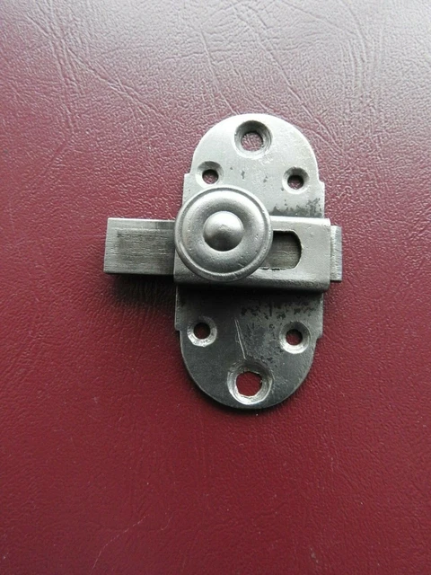TARGETTE ANCIENNE simple bouton laiton Type de gâche Gâche plate à