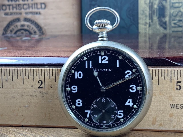 OROLOGIO MILITARE SECONDA Guerra Mondiale Tedesco - Eterna - Da