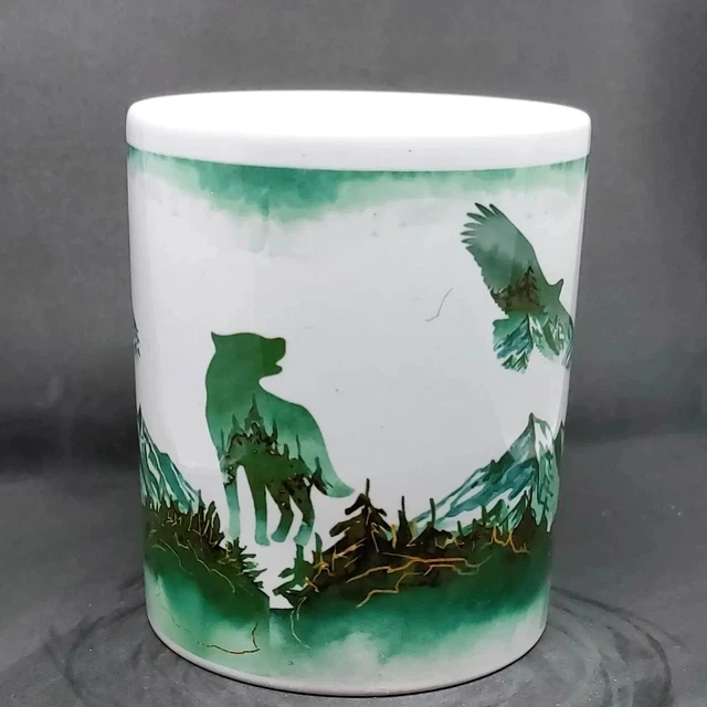 Mug le Loup de la Forêt. Vert