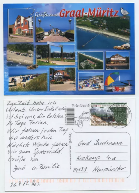 61413 - Greetings from Grail-Müritz - postcard, run