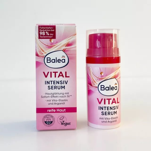 Balea Crème pour le visage - Sérum pour les yeux-  Vital Intensif, 30 ml