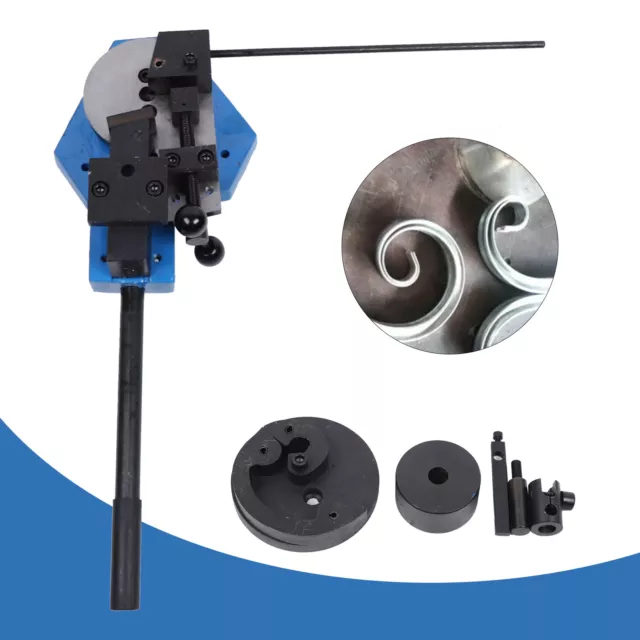 Bender Flat Round Square Angle Bar Bending Machine Metal Scroll Bender Tool USA