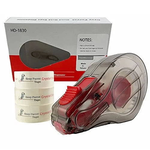 Tape Handheld Office Tape Dispenser, Easy to Apply, 1 Dispenser + ...