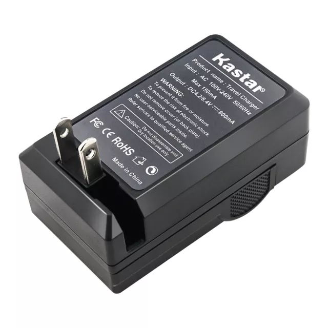 Kastar Battery Wall Charger for Ricoh DB-110 DB110 Ricoh GR IIIx Digital Camera 4