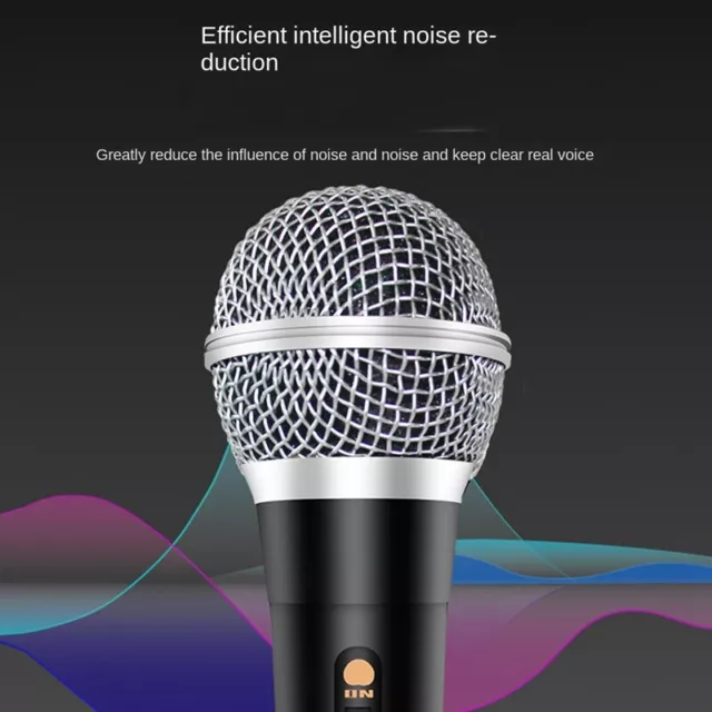 Karaoke-Mikrofon Handheld Professionelles Kabelgebundenes Dynamisches Mikro Q7O3 2