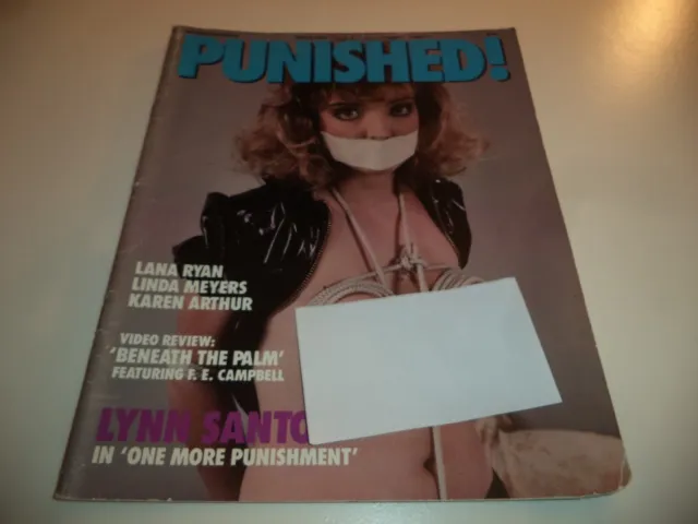Vintage Erotik Bondage Magazin 1985 Punished! Nr. 2 ca. 48 Seiten (109)