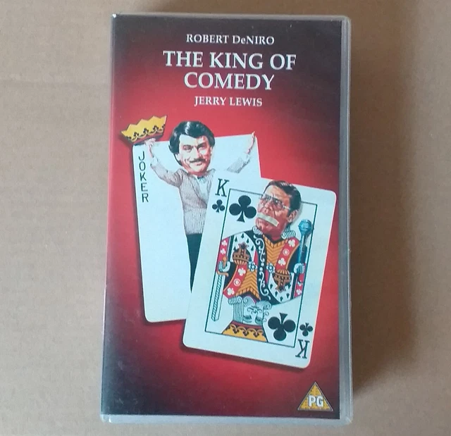 VHS VIDEO THE King of Comedy Robert De Niro Jerry Lewis Martin Scorsese ...