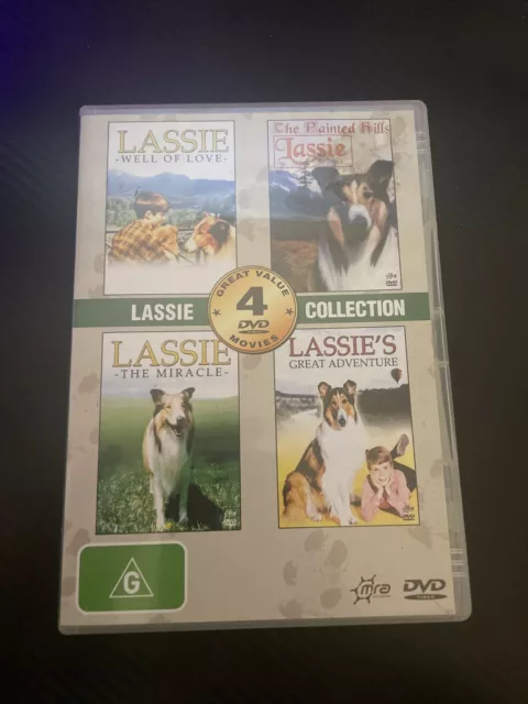 LASSIE MOVIE DVD EXCELLENT CONDITION DRAMA FAMILY ADVENTURE 1994
