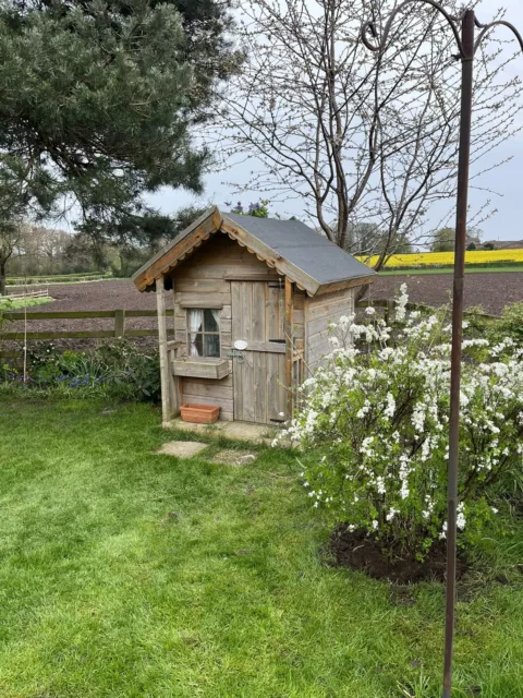 Children’s Play House - Made From Tanalised Timber. Good Condition.