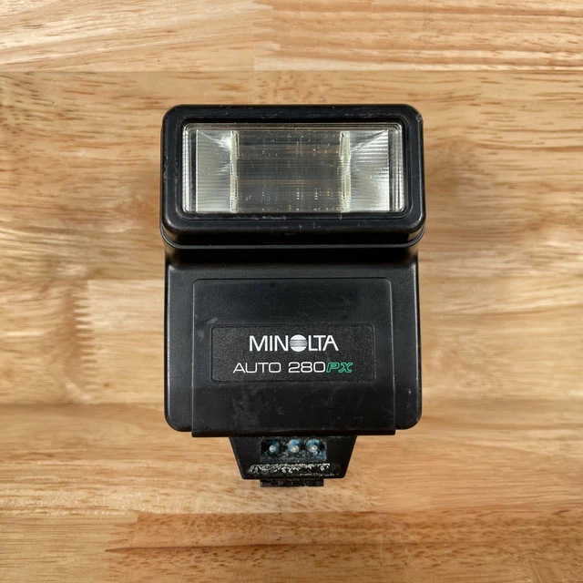 Konica Minolta Auto 280 PX Electroflash Shoe Mount Flash for Konica Minolta