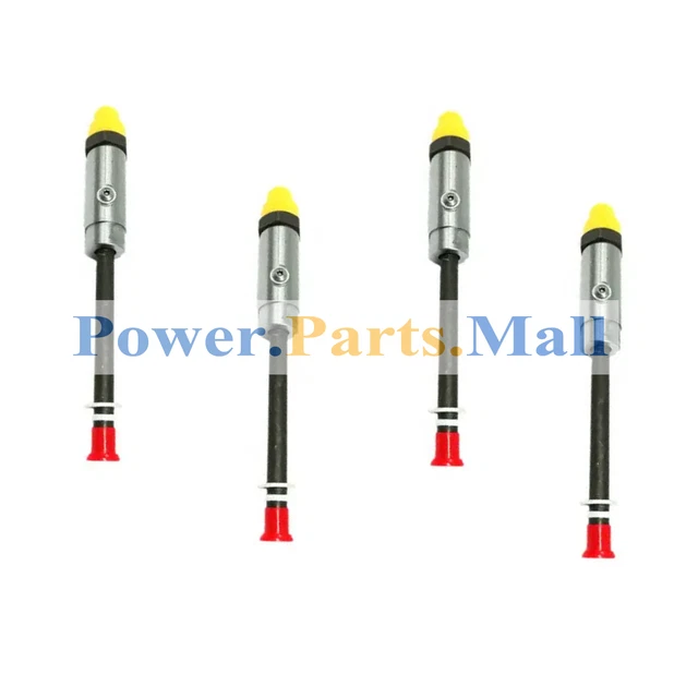4 PC Fuel Injector 130-1804 0R8787 Fit For Caterpillar 3408B 3412 Engine