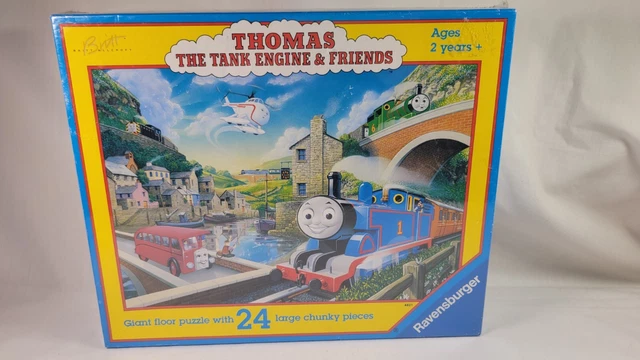 THOMAS THE TANK Engine And Friends Giant Floor Puzzle 24 Large Chunky ...