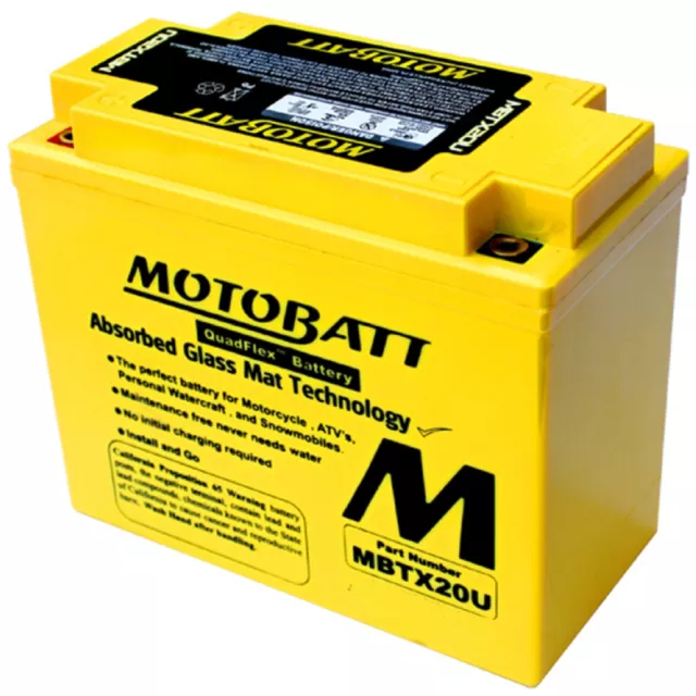 New Motobatt Battery for Universal Products 12N163A, 12N163B, 12N164A, 12N164B