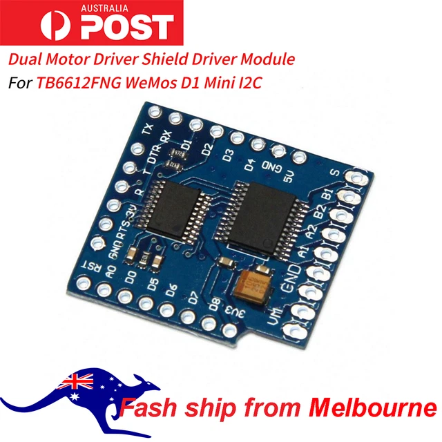 TB6612FNG WEMOS D1 Mini I2C Dual Motor Driver Shield Driver Module ...