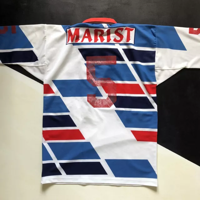 Marist Brothers Old Boys Rugby shirt 2000's Match Worn Large 2