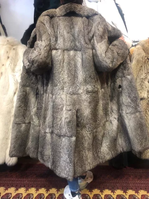 Abrigo de Piel Hombre Conejos Fur Coat Pelliccia Signori 48/50 2