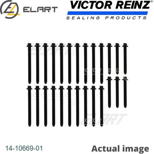 KIT BULLONI TESTA CILINDRO PER DEUTZ-FAHR TCD 2012 L06 4V DCR 6.1L 6cicli AGROTRON K
