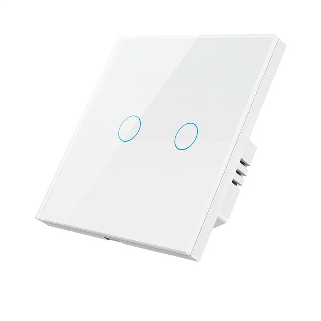Tuya ZigBee Smart Light Switch Wall Touch Switch Remote Control UK/EU Standard