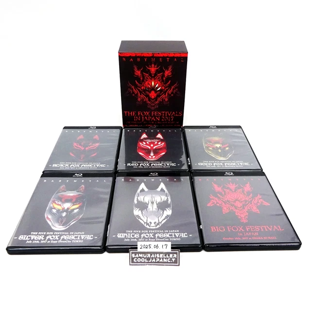 BABYMETAL THE FOX FESTIVALS IN JAPAN 2017 THE ONE Limited
