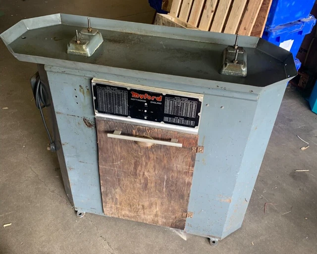 USED MYFORD LATHE Cabinet Hex With Drip Tray Raising Blocks And Drawer ...