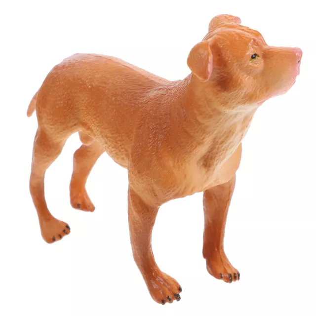 Fake Dog Model Simulation Dog Model Plastic Animal Model Simulated Puppy Model