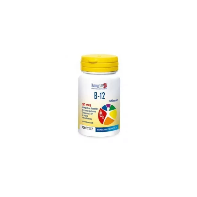 LONGLIFE B-12 - integratore alimentare di vitamina b12 100 compresse