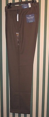 NWT Men's Croft & Barrow Assorted Styles Classic Fit Dress Pants