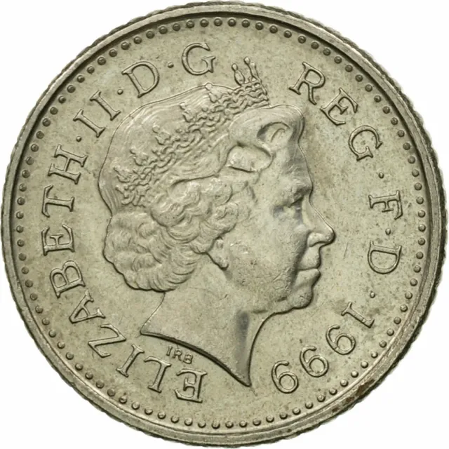 [#440304] Coin, Great Britain, Elizabeth II, 5 Pence, 1999, EF(40-45), Copper-ni
